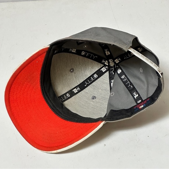 MLB New York Yankees Gray Cream Baseball Cap Hat Snapback - Picture 6 of 10